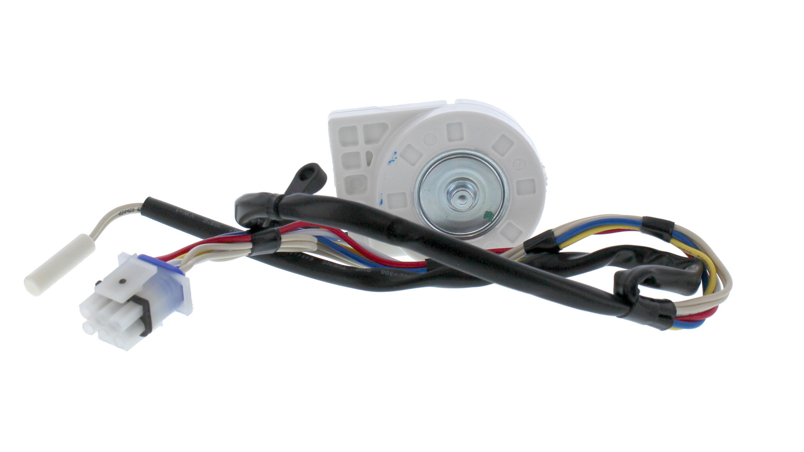WR01F05069 - Genuine OEM GE Refrigerator DC Evaporator Fan Motor Assembly